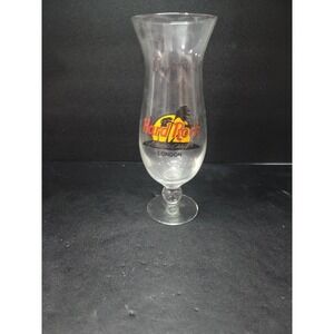 Hard Rock Cafe London Hurricane Glass, Souvenir‎ Glass 24 Oz., 9" Cocktail Glass